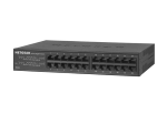 NETGEAR GS324v2 - Switch - unmanaged - 24 x 10/100/1000 - desktop, montabile su rack, montaggio a parete